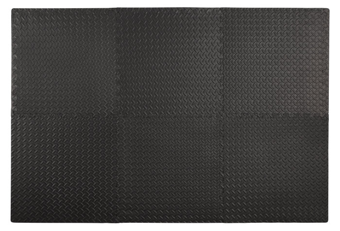 Gulvmatte 61 x 61 cm - 6 stk.